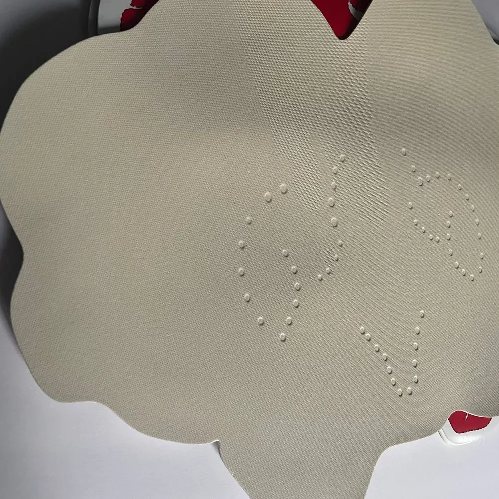 Crab shaped vinyl foam backed placemats sea critter ocean seafood red set of 4‎